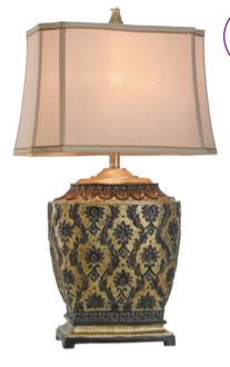 Tolland 30.25" Brown Table Lamp