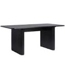 ( incomplete only base )) Coursen Modern 68" Dining Table With Reeded Base 