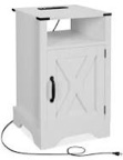 Bradford Nightstand with Charging Station