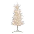 4" H Coral Most Realistic Artificial Christmas Tree with 200 LED Lights
