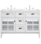 Modway Isle 48" Double Bathroom Vanity Cabinet (incomplete only 1 box )