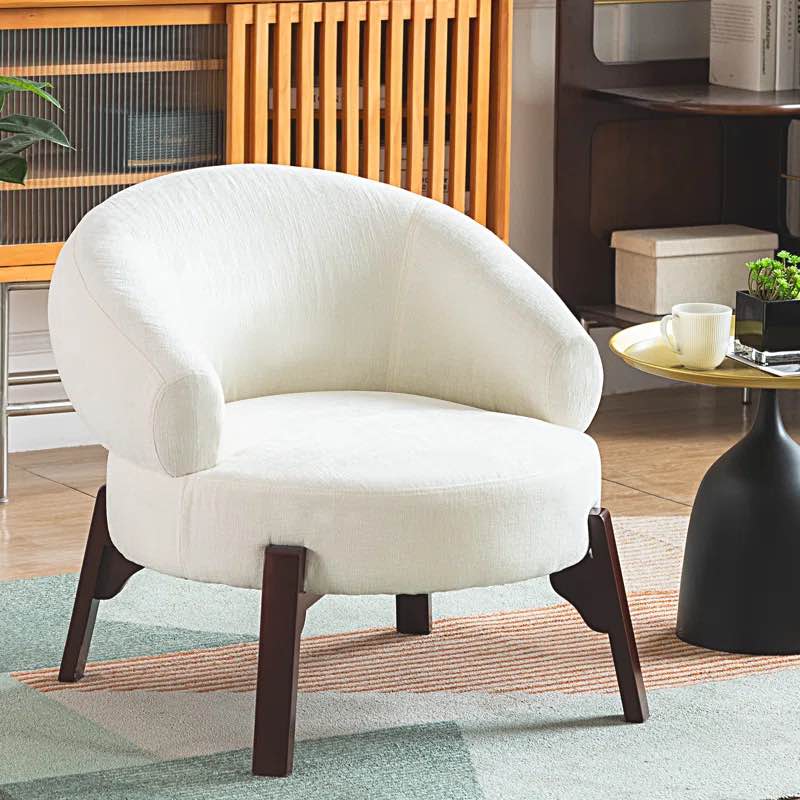 Debbera 25.98'' Upholstered Fabric Accent Chairs