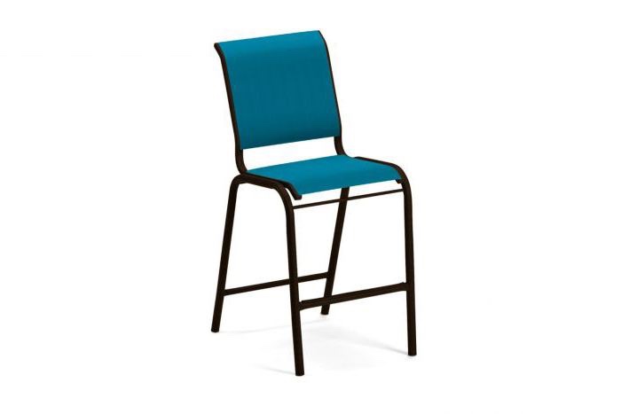 8L9L21501 reliance stacking patio dining side chair frame ( different colors ) 