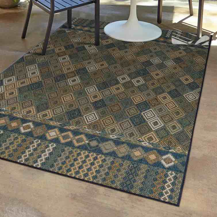 Jacole Offee Outdoor Rug