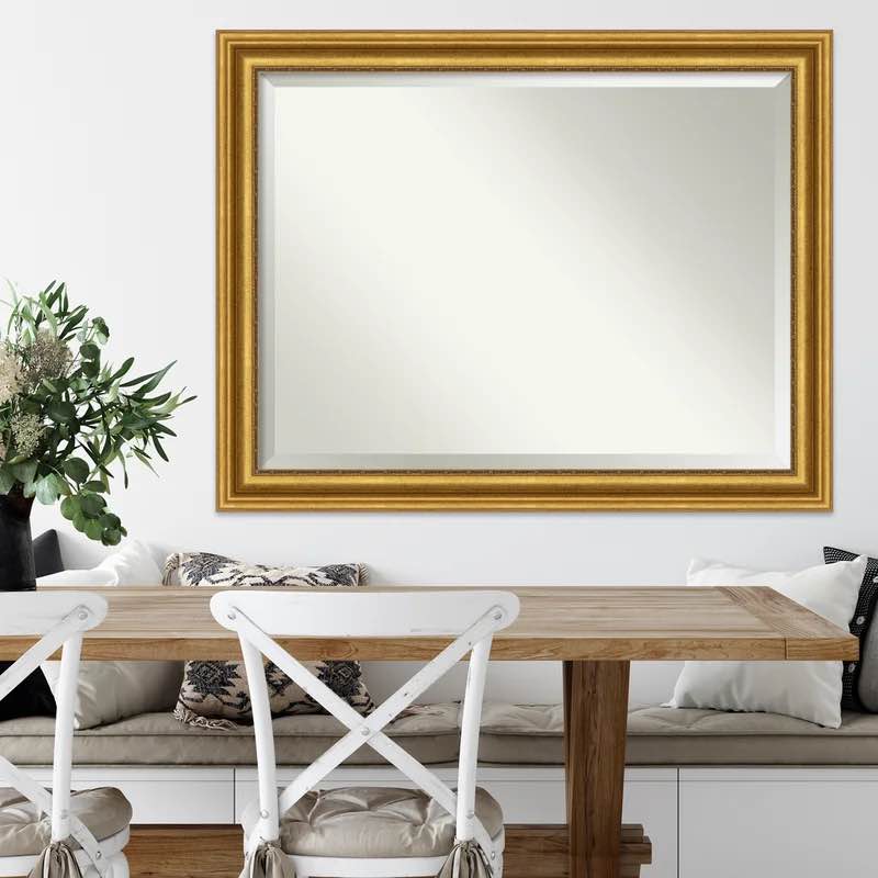 Warren Gold Framed Decorative Wall Mirror