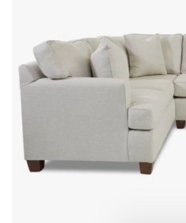lucia slip covered left right arm facing sofa