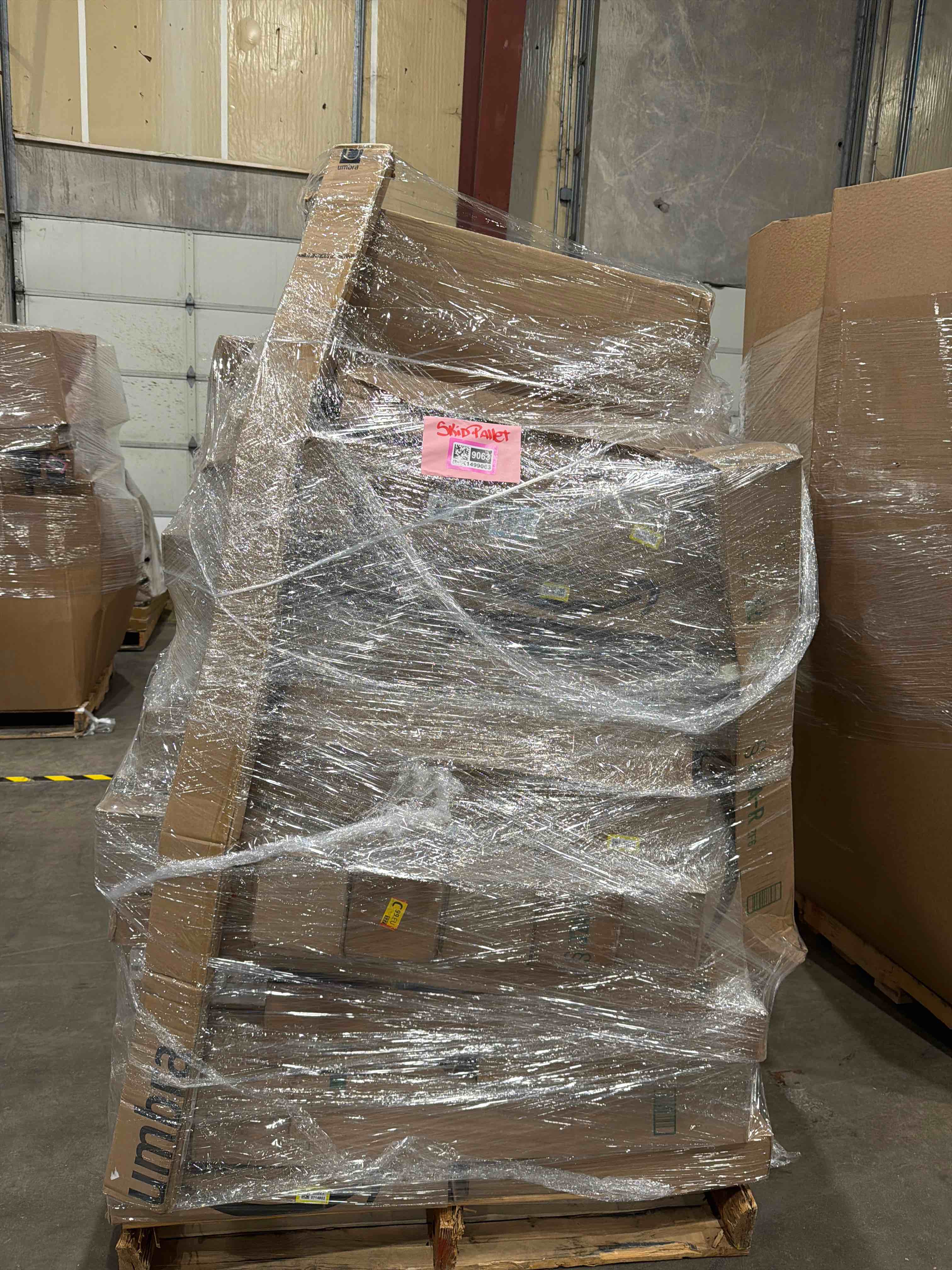 Skid pallet Gaylord BINS items as is or good condition