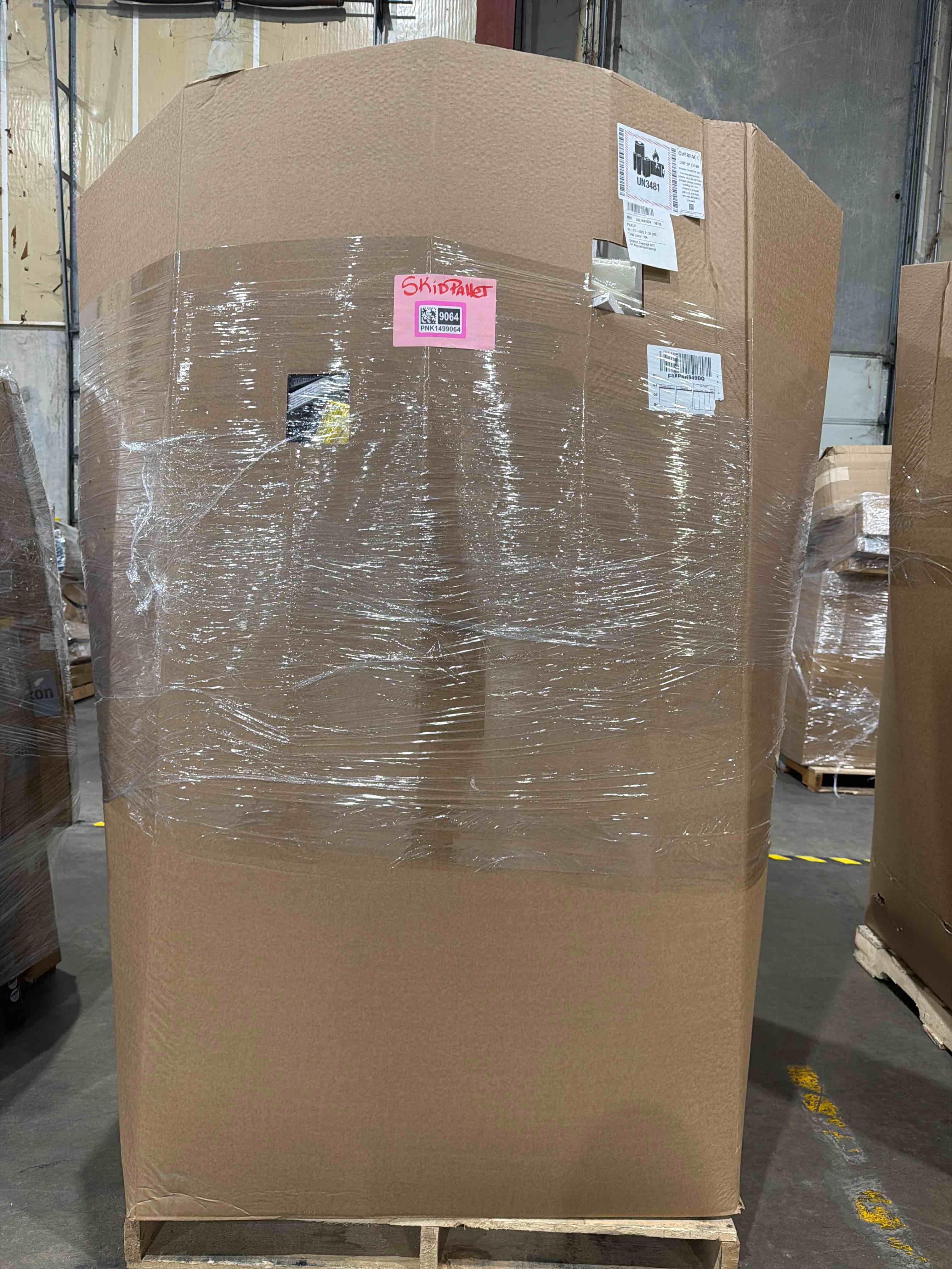 Skid pallet Gaylord BINS items as is or good condition