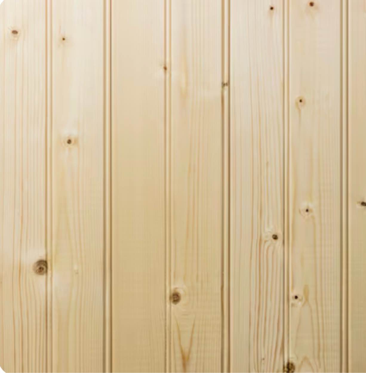 1”x6”x6’ Eastern White Pine Unfinished Tongue and Groove, PMO