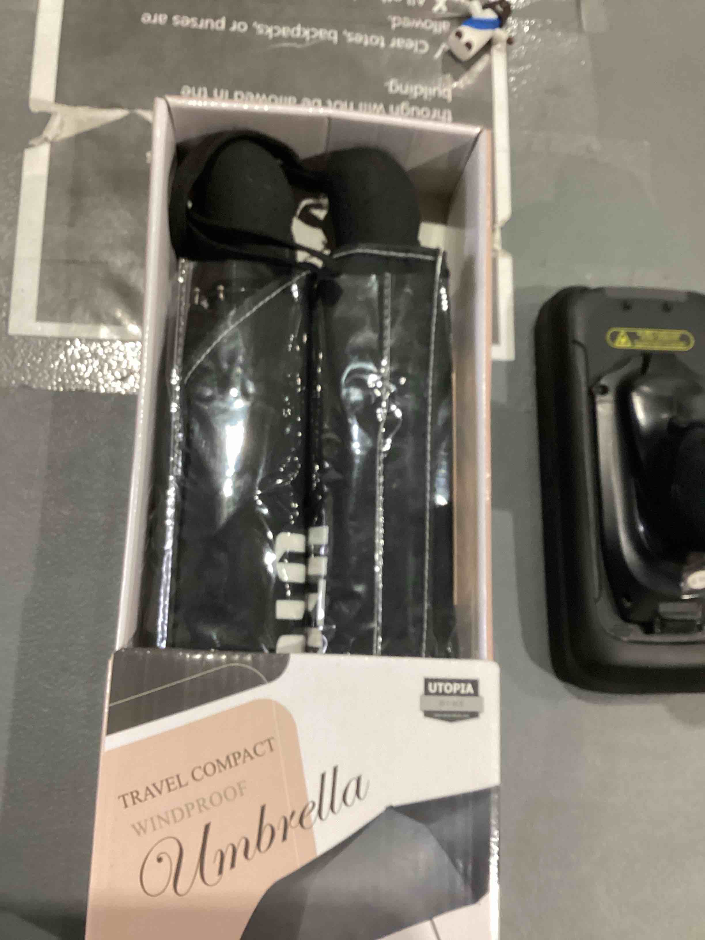 Condition photo showing New/Like New for travel umbrella pack of 2 by utopia home 