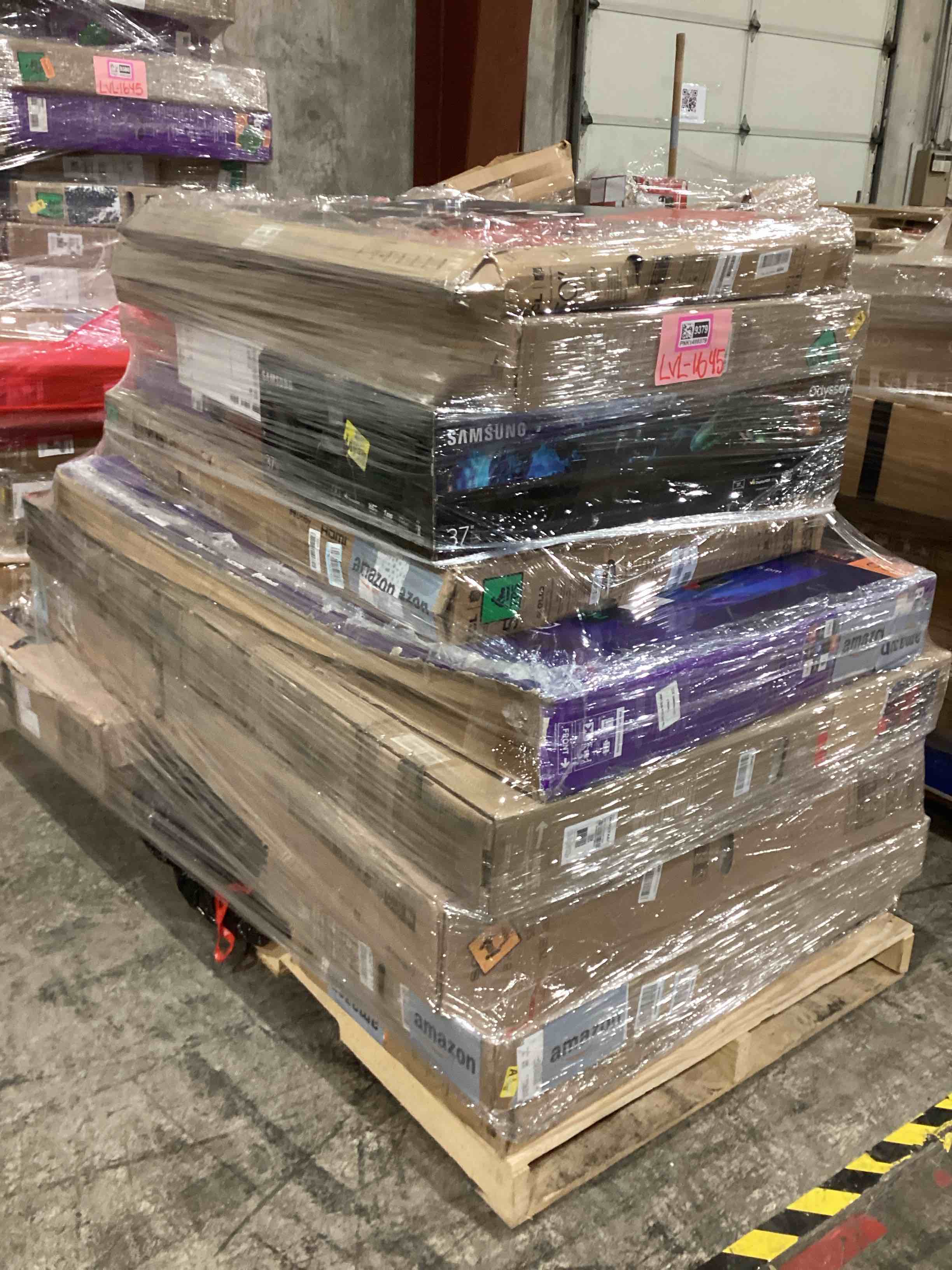 Condition photo showing As Is for 1 SKID PALLET TV (as is or good condition) 