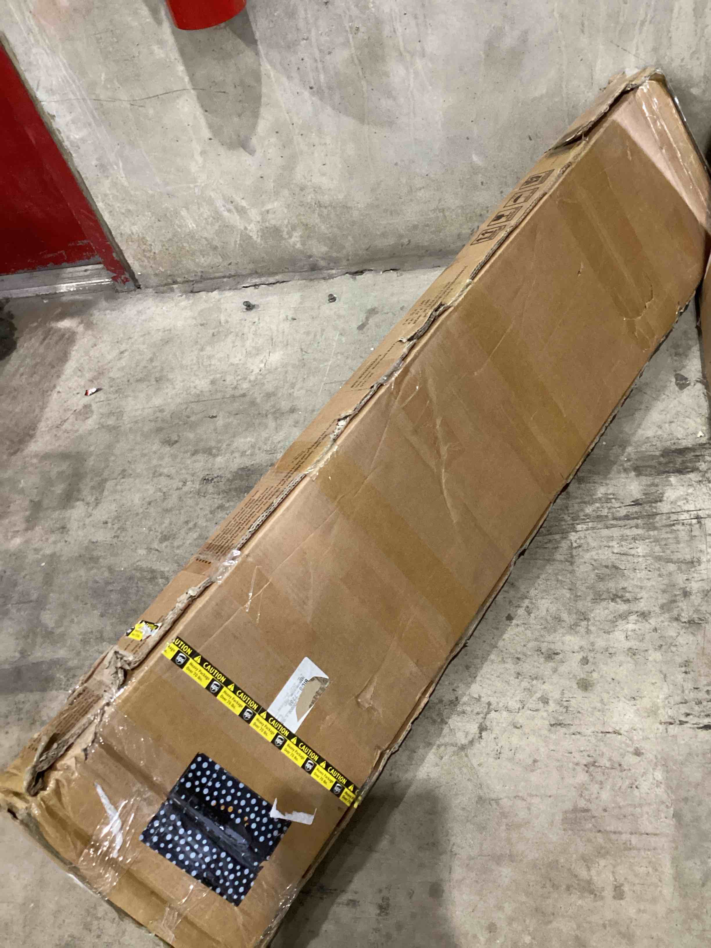 Condition photo showing As Is for Full XL over Queen Metal Bunk Beds for Kids Teens 