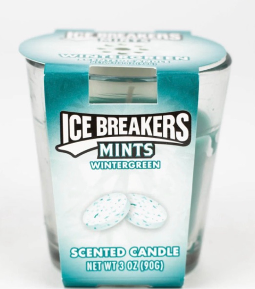 ice breakers mints scented candle 6pcs
