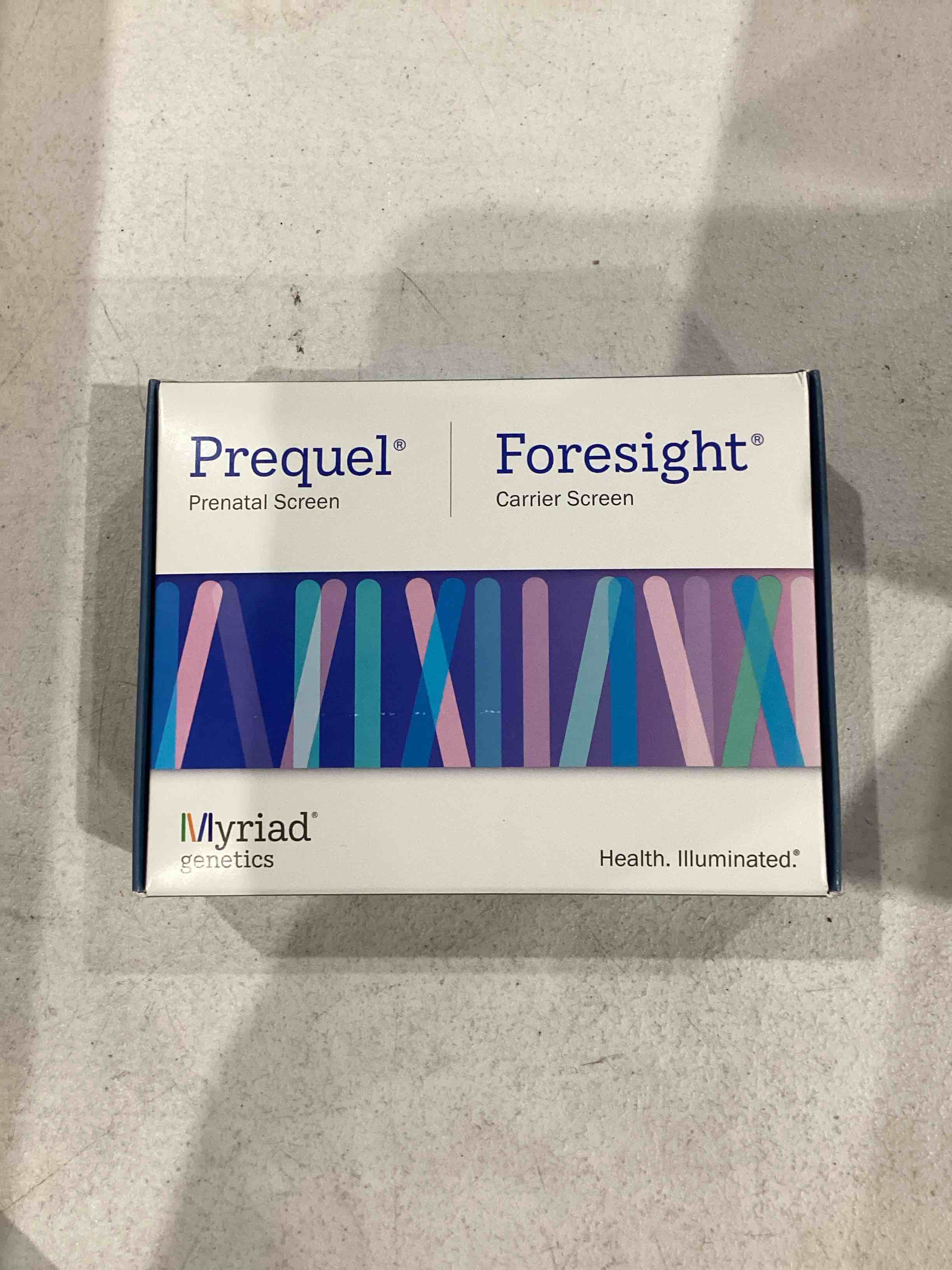 (10 pack))Prequel Prenatal Screen Foresight Carrier Screen Myriad genetics Health. Illuminated.