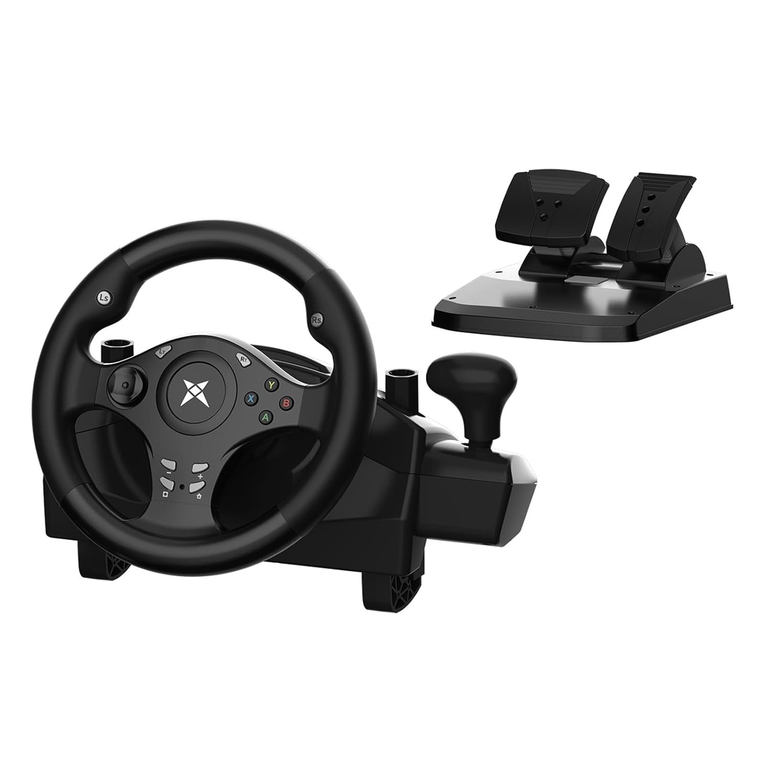 DOYO Racing Wheel, Gaming Steering Wheel for PC, 270 Degree Driving Simulator Race Xbox Steering Wheel and Pedals with Dual Vibration for PS4, Xbox One, PC, Xbox Series X|S, PS3, Switch