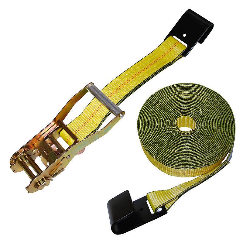 2" x 27' Ratchet Strap with Flat Hooks