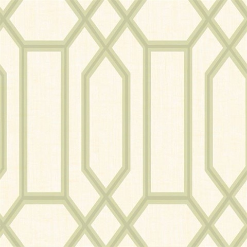 Designer Wallpaper GREENE TRELLIS