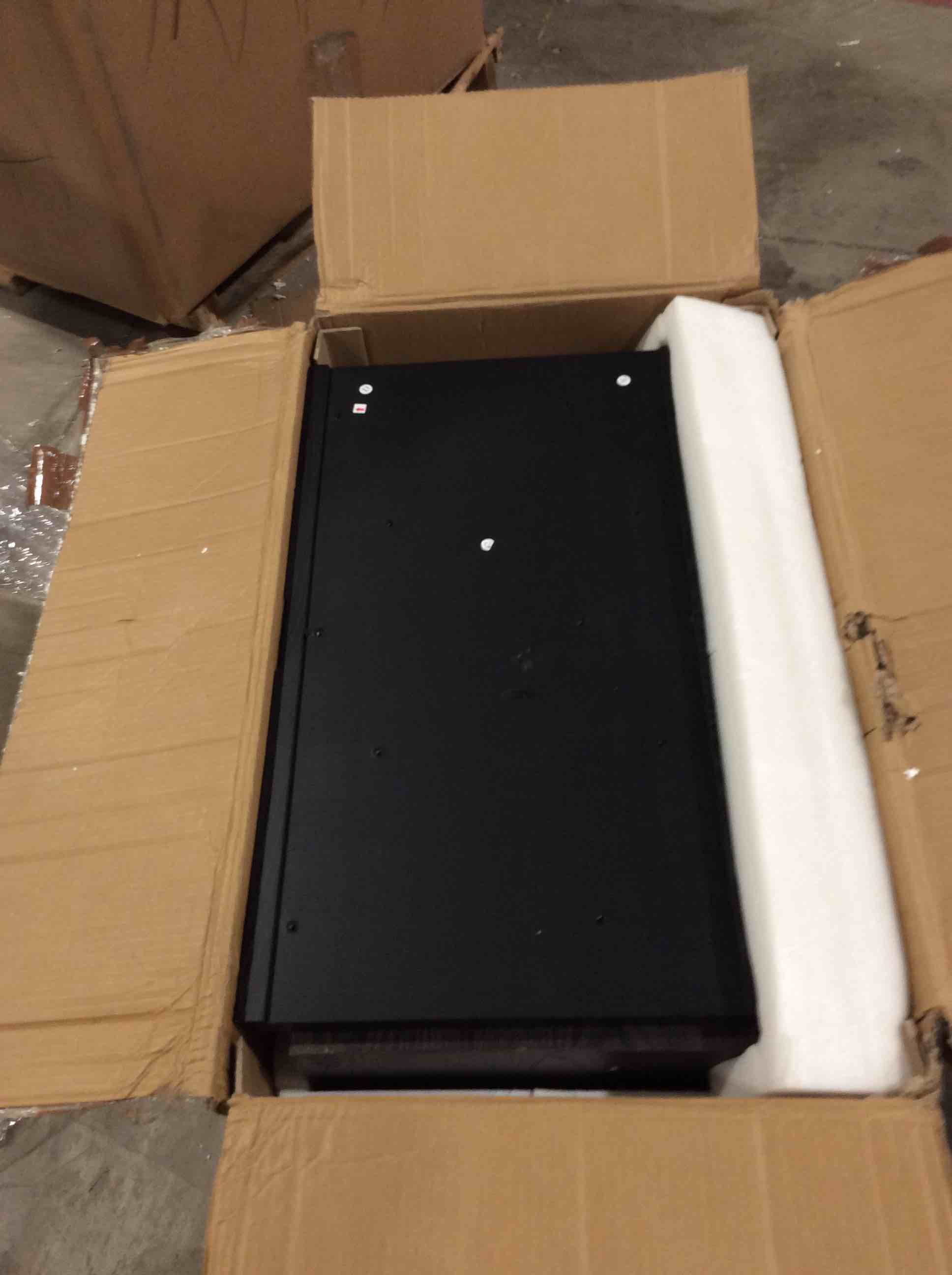 Myhanh 28"Tall 2-Swivel Drawer Nightstand with Built-In Ports and Compartmentalized Drawers