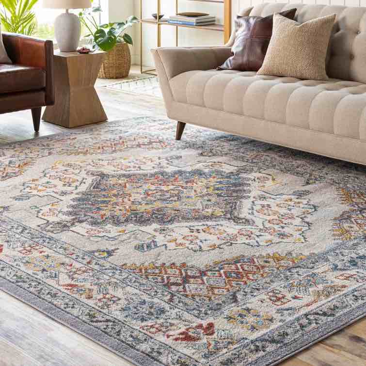 Flatiron Oriental Gray Area Rug