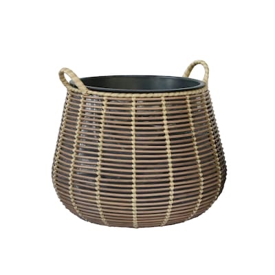 Origin 21 Round 20.47-in W Extra Large Multiple Colors/Finishes Polyrattan Indoor/Outdoor 