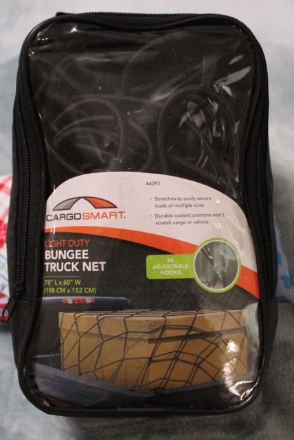 CARGO SMART - light duty BUNGEE TRUCK NET - #4093 - 78" L x 60" W 