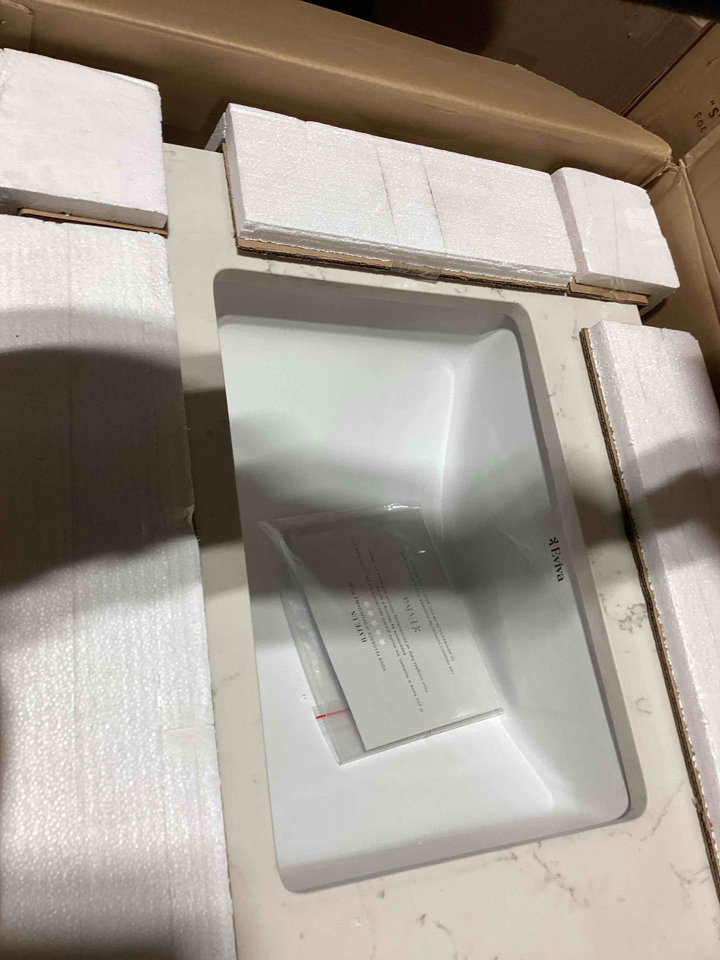 Miseno Luna 30" Free Standing Single Basin Vanity Set with Cabinet and Marble Vanity Top