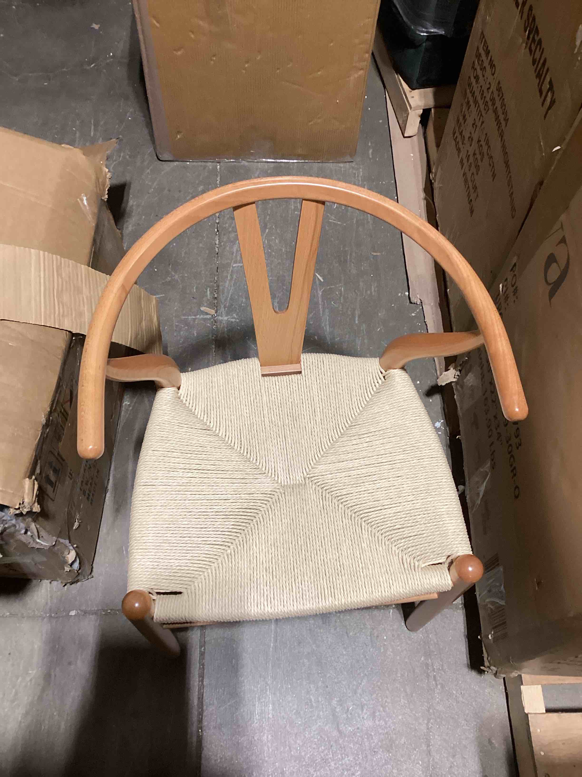 wyn woven dining chair 