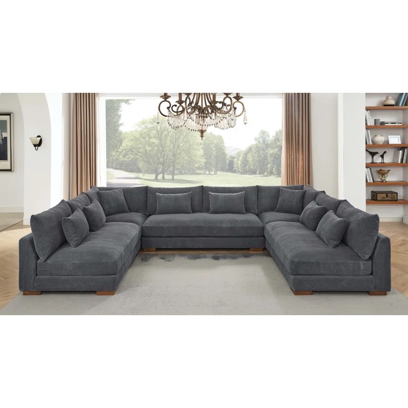 Caoimh 5 - Piece Corduroy Sectional