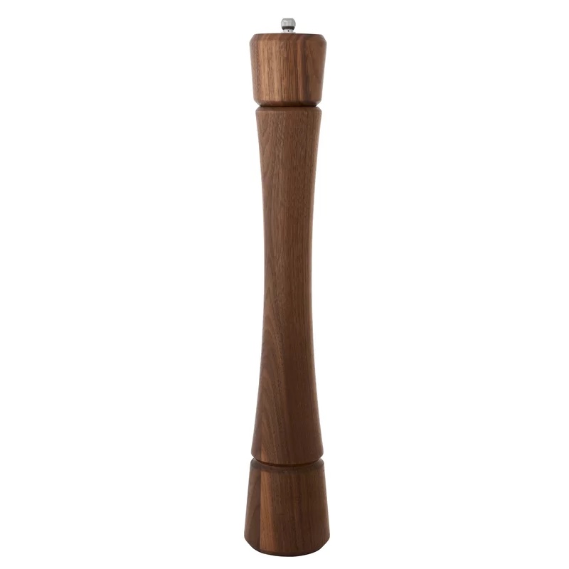 Kamenstein Nottingham Walnut Wood Pepper Grinder