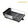 Stainless Steel Dish Drying Rack With Cutlery Holder,Dish Rack