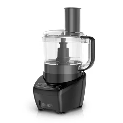 Black + Decker FP4100B 8-Cup Electric Food Processor - Black