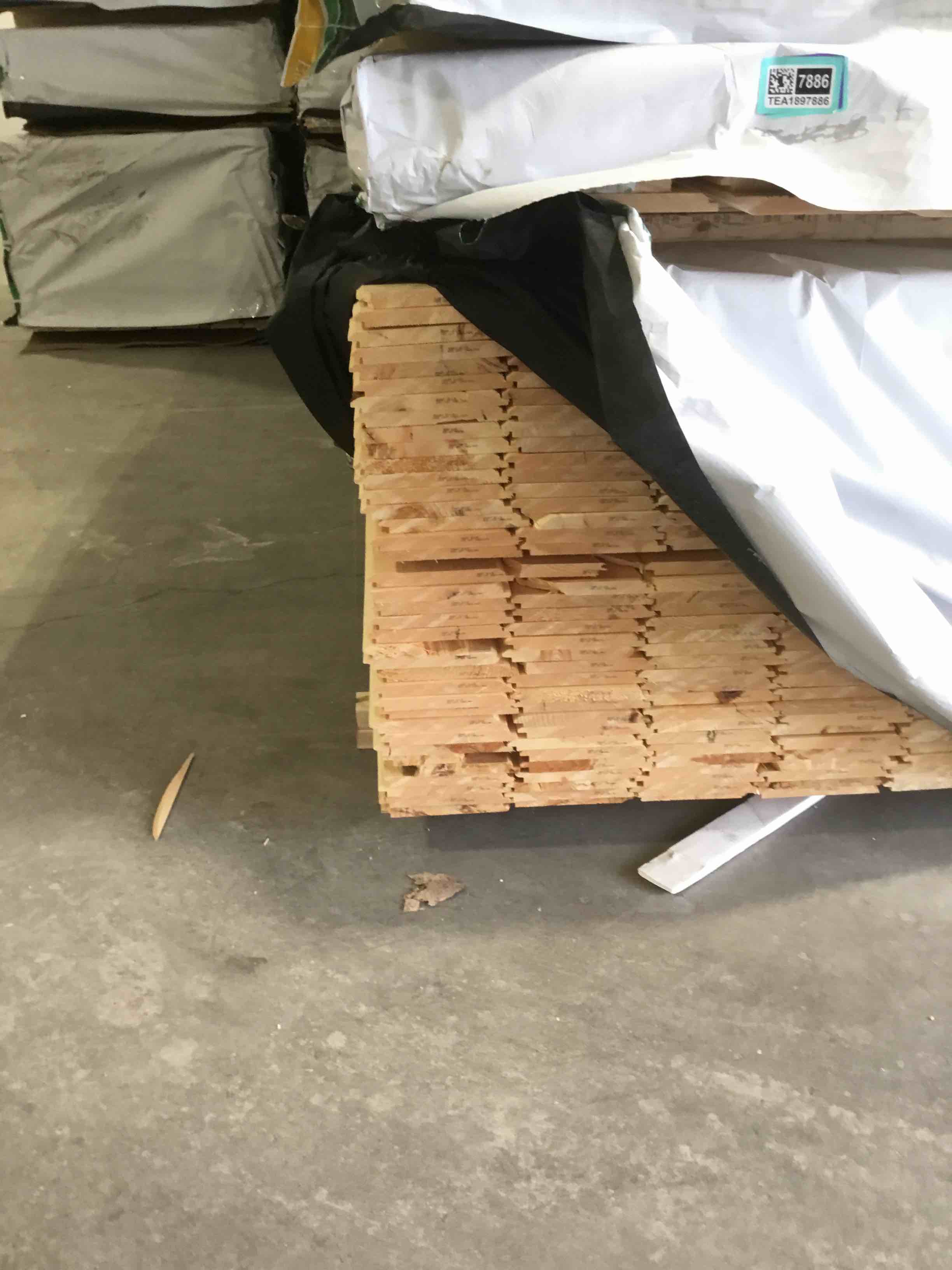 Eastern White Pine 1"X8"X10' Wall Paneling ECB/WP4 Patterns Outs