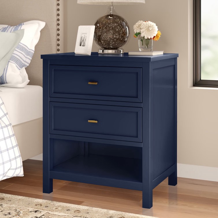 Kowalsky 2 Drawer Nightstand