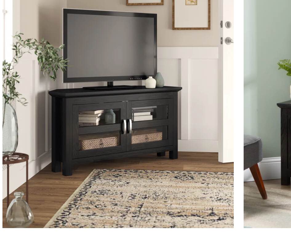 Lompoc 44" Corner TV Stand for TVs up to 50"