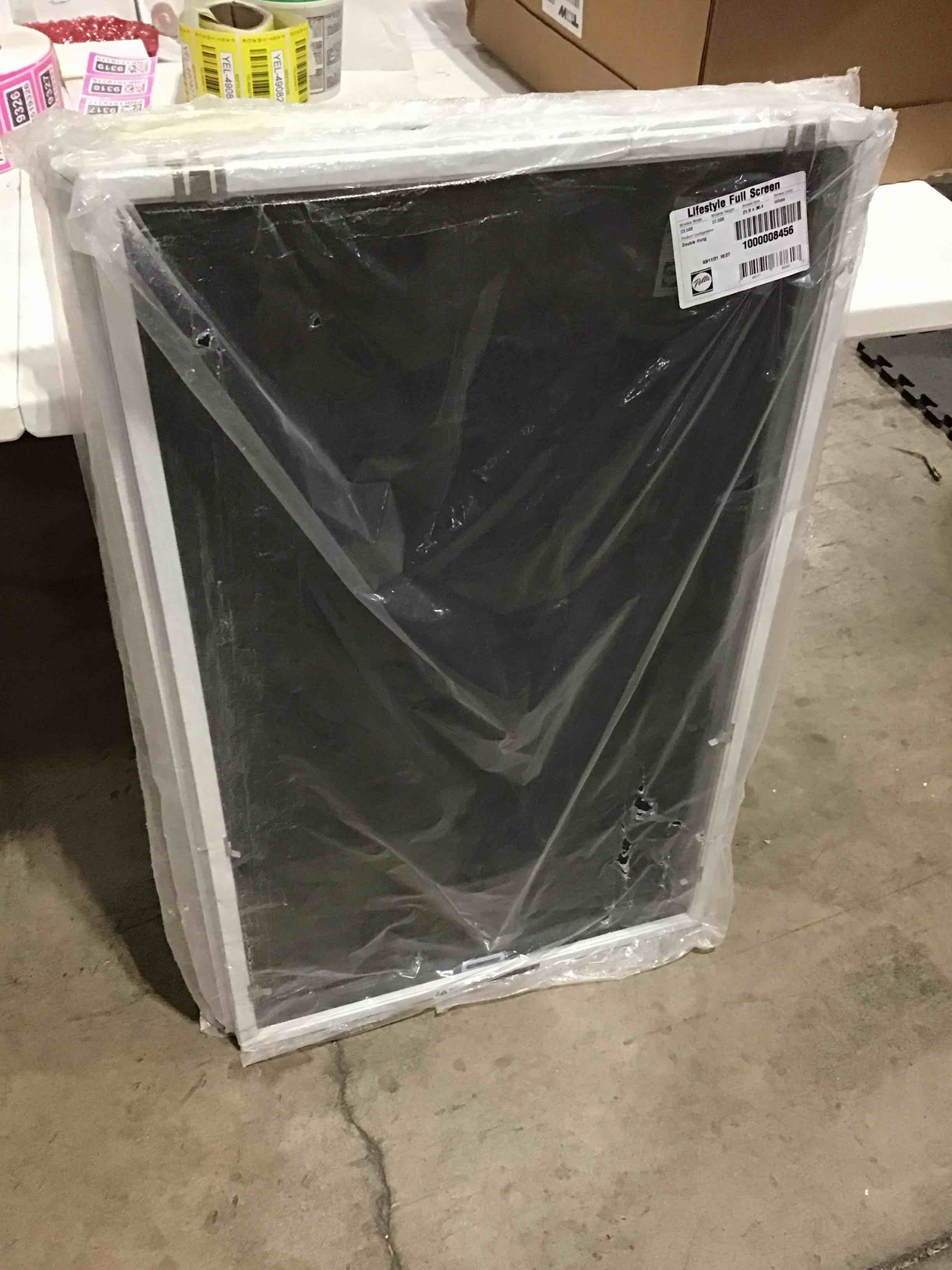 Pella Lifestyle 23.5-in x 37.5-in White Aluminum Frame Window Screen