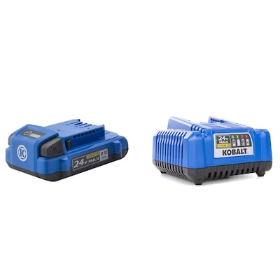 KOBALT. 24v max lithium battery and charger 