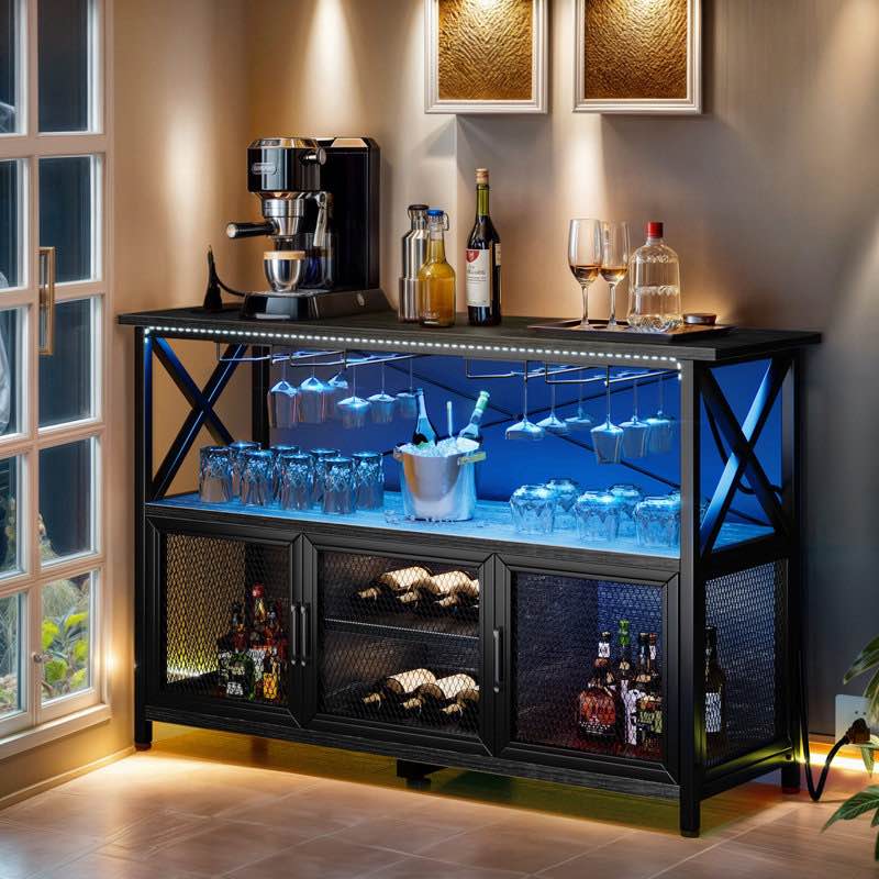 Ronald 55.1'' Bar Cabinet