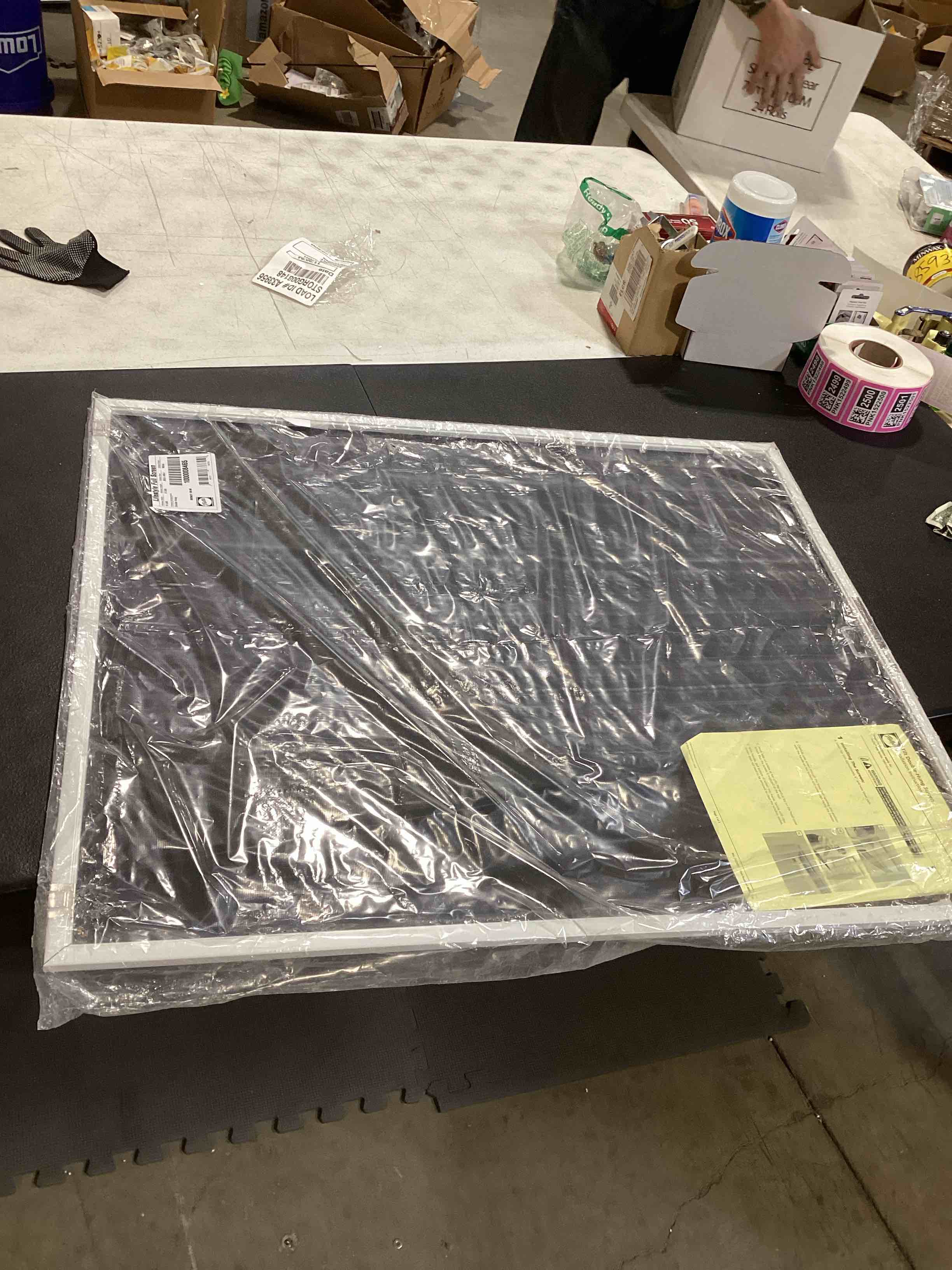 Pella Lifestyle 31-37-in Black Aluminum Frame Window Screen