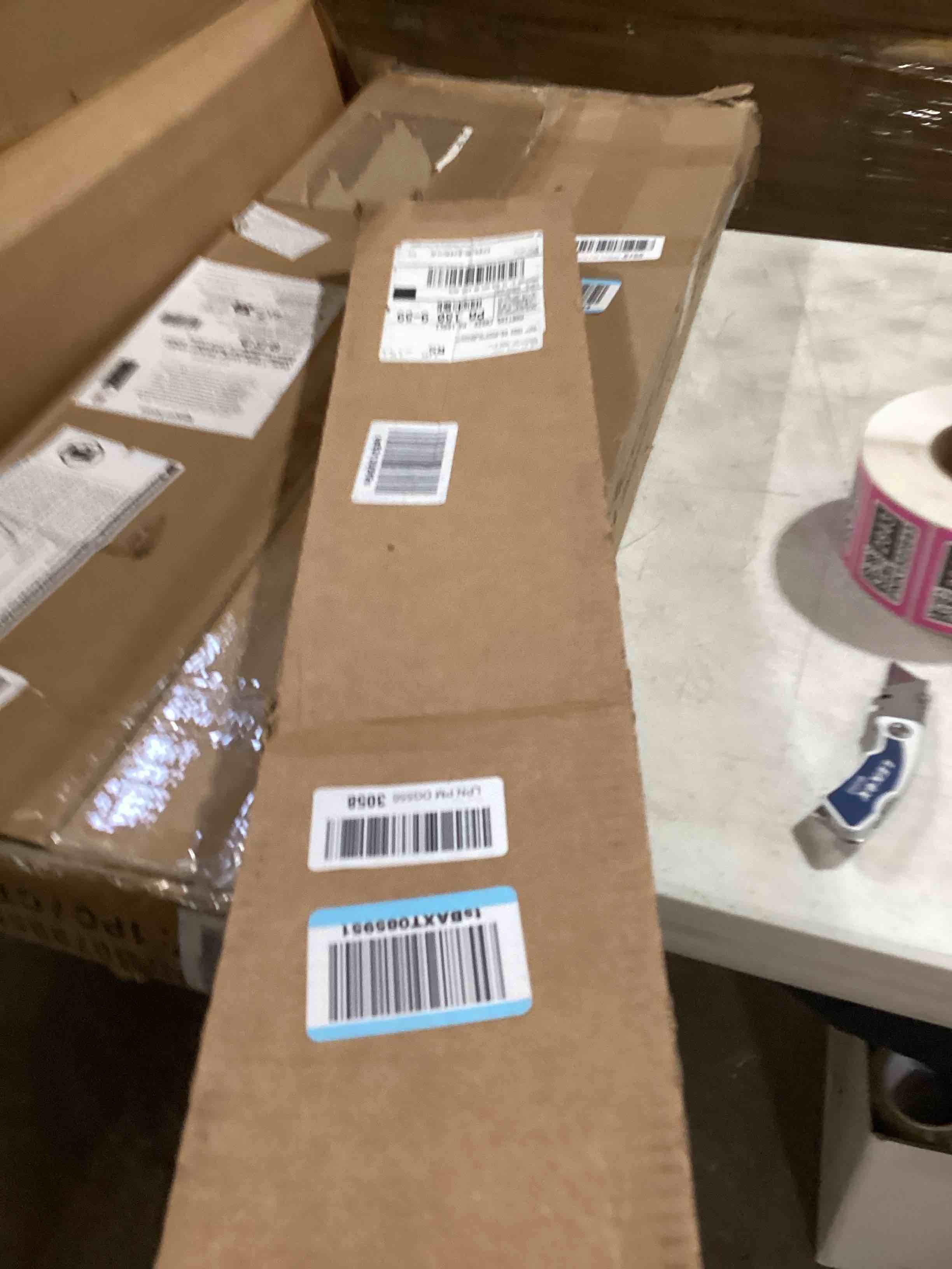 Condition photo showing Good Condition for Hallmark Image Arts Blue Christmas Wrapping Paper with Cut Lines on Reverse (4 Rolls: 120 sq. ft. ttl) Snowmen, Snowflakes, Blue and White Stripes Blue Holiday