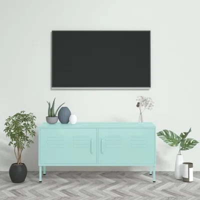 TV Stand TV Unit Sideboard Home TV Console Media Unit Cupboard Steel