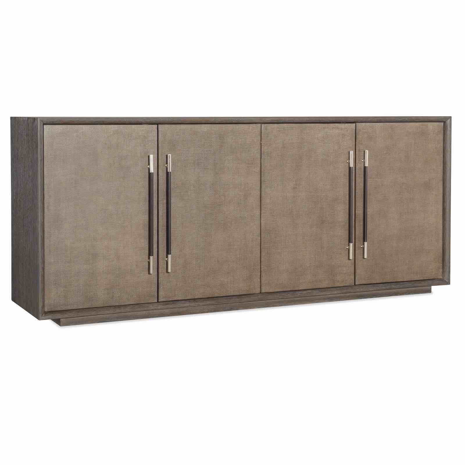 Hooker Furniture Modern Mood Entertainment Console Dark Wood