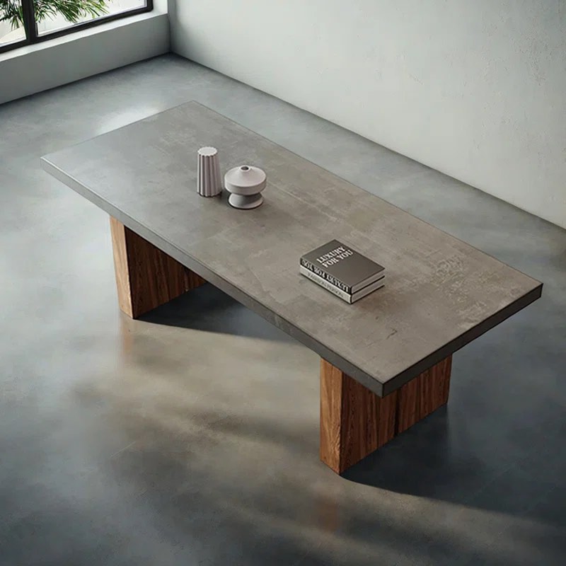 Lailynn Solid Wood Dining Table