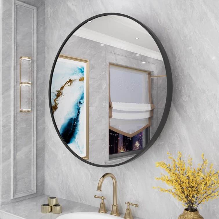 Zuhair Framed Medicine Cabinet Mirror Adjustable