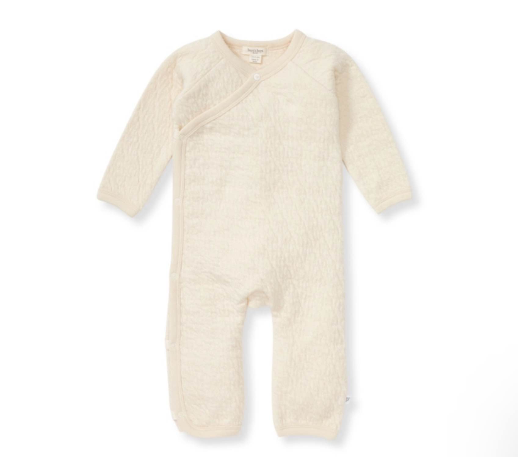 Burt’s Bees Bee Toasty Romper onesie 3-6 months