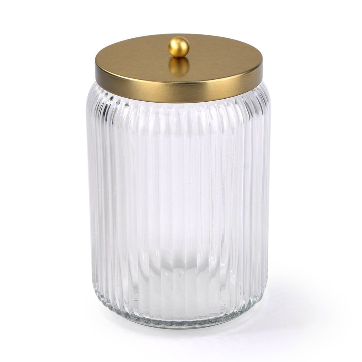 Short Decorative Glass Cannisters - Bullseye's Playground™