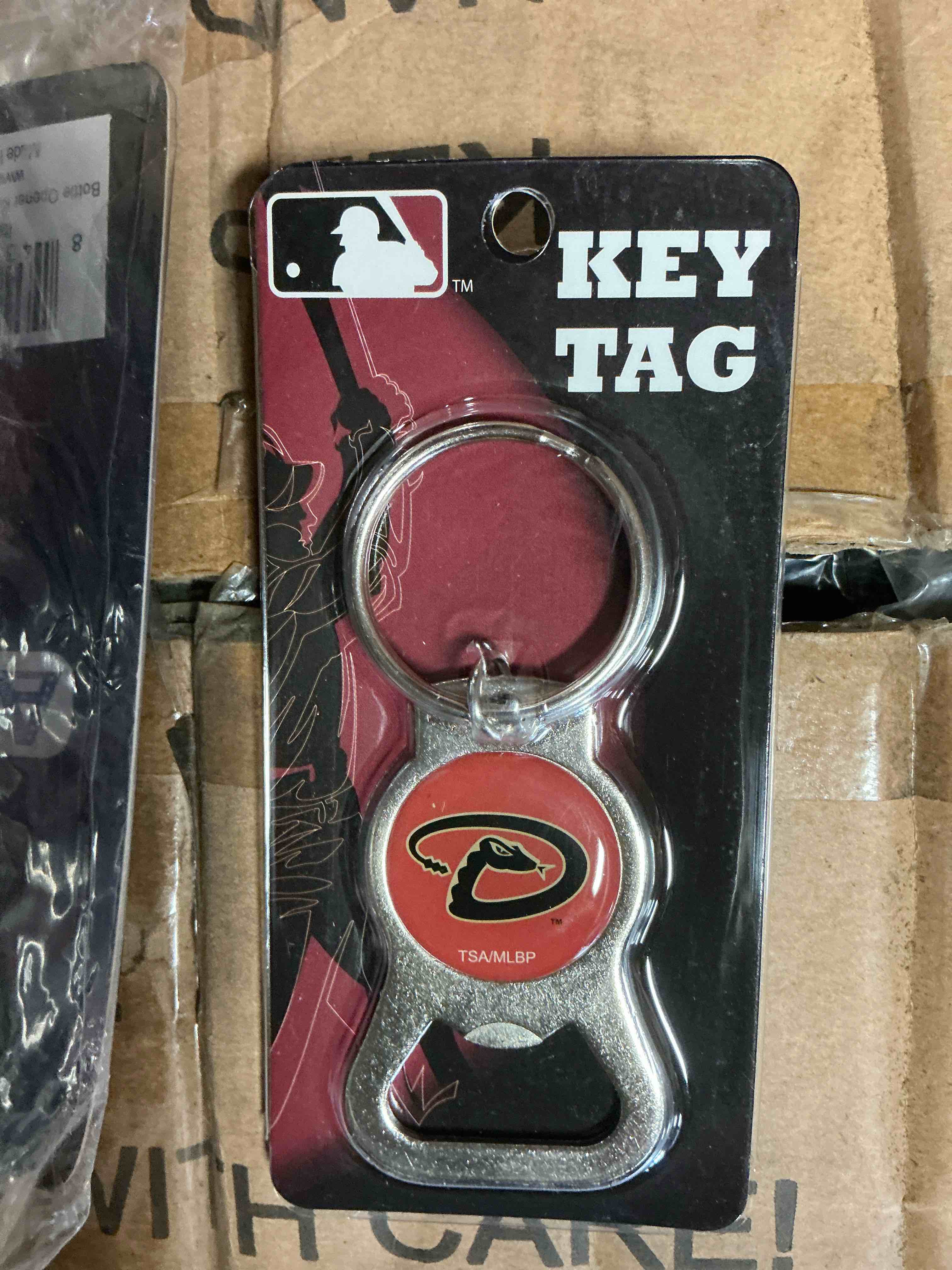 case of 240 bottle opener key ring Arizona diamond backs 