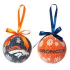 4 boxes of 6 led boxed ornament set of 6 Denver broncos 