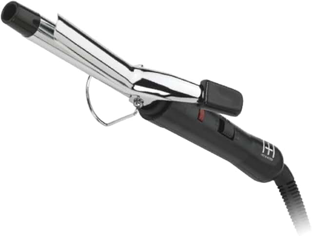 Annie- Silver Curling Iron - 5/8 Inch - High and Low Heat Settings