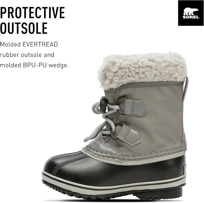 Sorel Children's Yoot Pac Nylon Waterproof Boot size 8