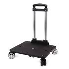 Backpack Trolley with 5 Wheels Folding Compact Lightweight Luggage Cart Spinner Rolling Luggage Cart for Bags, Pet Carriers, Dog Backpacks Carriers